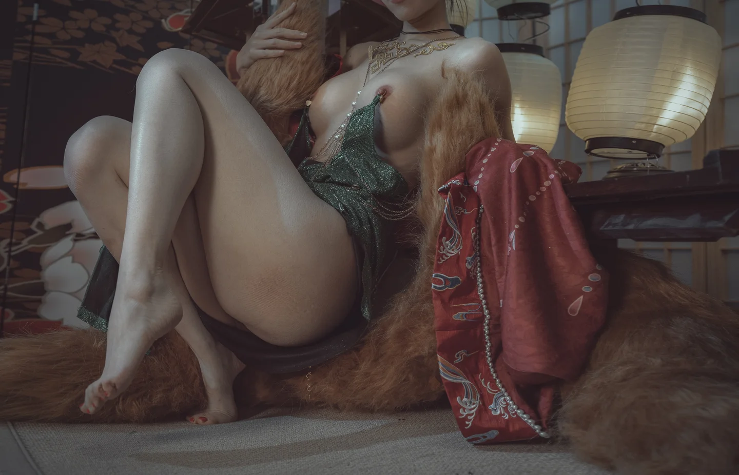 钛合金TiTi - 青丘赤狐 [64P-825MB] tg@simisebaisi 【丝足阁】049.webp